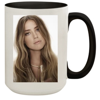 Amber Heard 15oz Colored Inner & Handle Mug