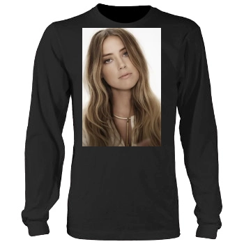 Amber Heard Men's Heavy Long Sleeve TShirt