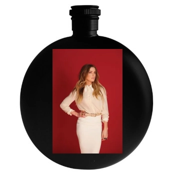 Amber Heard Round Flask