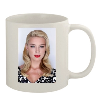 Amber Heard 11oz White Mug