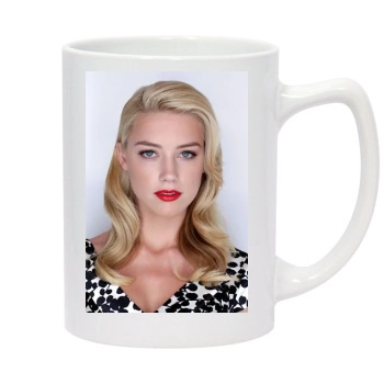 Amber Heard 14oz White Statesman Mug