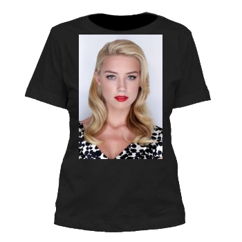 Amber Heard Women's Cut T-Shirt