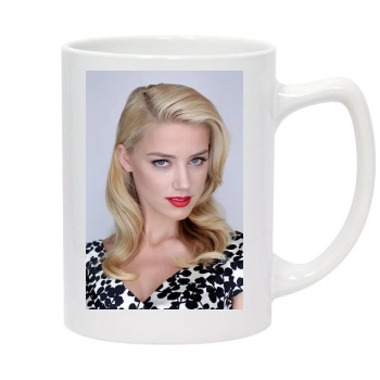 Amber Heard 14oz White Statesman Mug