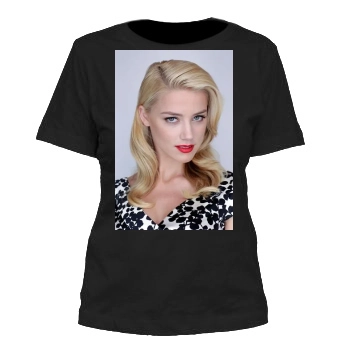 Amber Heard Women's Cut T-Shirt