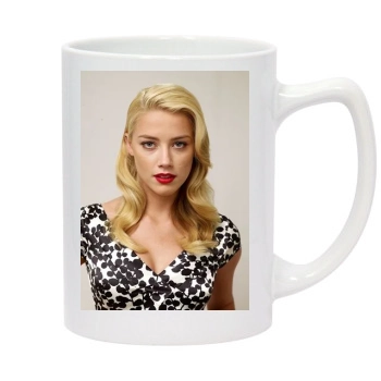 Amber Heard 14oz White Statesman Mug