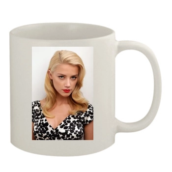 Amber Heard 11oz White Mug