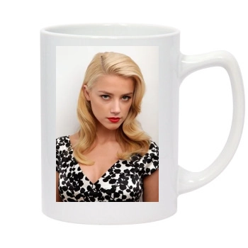 Amber Heard 14oz White Statesman Mug