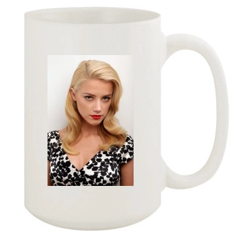 Amber Heard 15oz White Mug