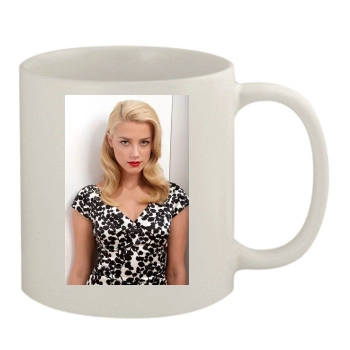 Amber Heard 11oz White Mug