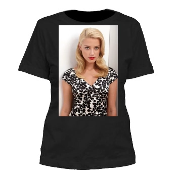 Amber Heard Women's Cut T-Shirt