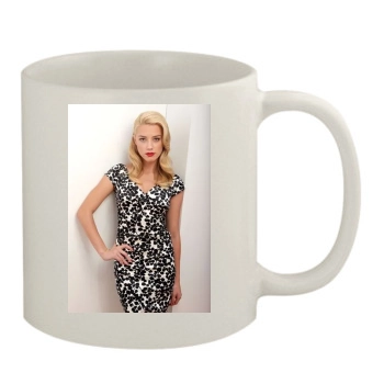 Amber Heard 11oz White Mug