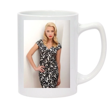 Amber Heard 14oz White Statesman Mug