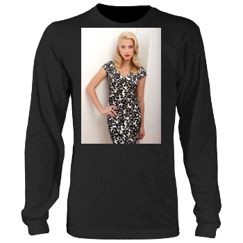 Amber Heard Men's Heavy Long Sleeve TShirt