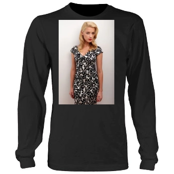 Amber Heard Men's Heavy Long Sleeve TShirt