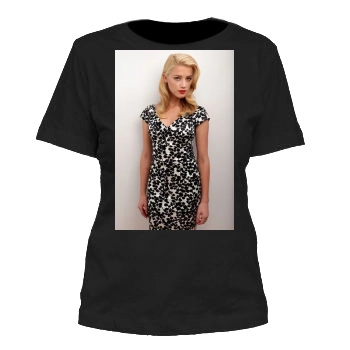 Amber Heard Women's Cut T-Shirt