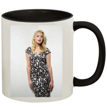 Amber Heard 11oz Colored Inner & Handle Mug