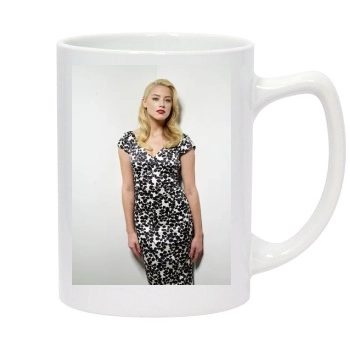 Amber Heard 14oz White Statesman Mug