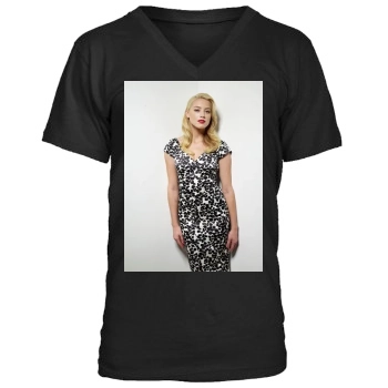 Amber Heard Men's V-Neck T-Shirt