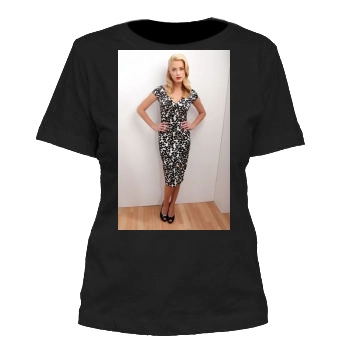 Amber Heard Women's Cut T-Shirt