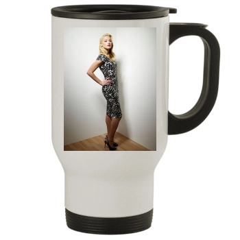 Amber Heard Stainless Steel Travel Mug