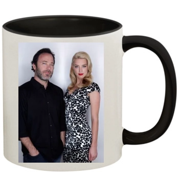 Amber Heard 11oz Colored Inner & Handle Mug