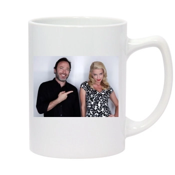 Amber Heard 14oz White Statesman Mug