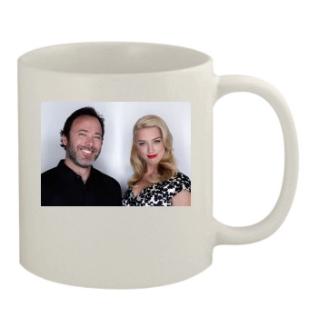 Amber Heard 11oz White Mug