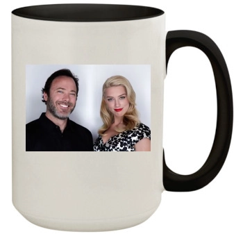 Amber Heard 15oz Colored Inner & Handle Mug