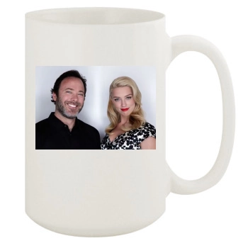 Amber Heard 15oz White Mug