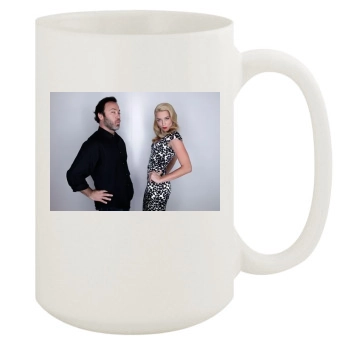 Amber Heard 15oz White Mug