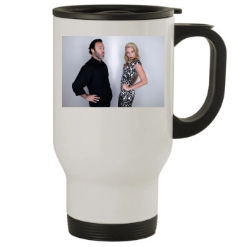 Amber Heard Stainless Steel Travel Mug