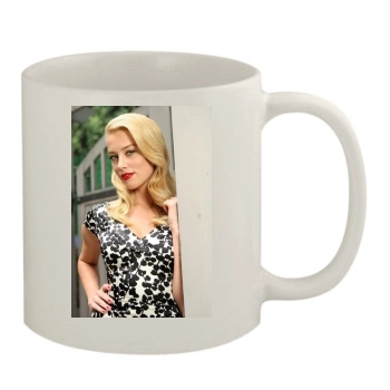 Amber Heard 11oz White Mug