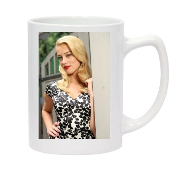 Amber Heard 14oz White Statesman Mug