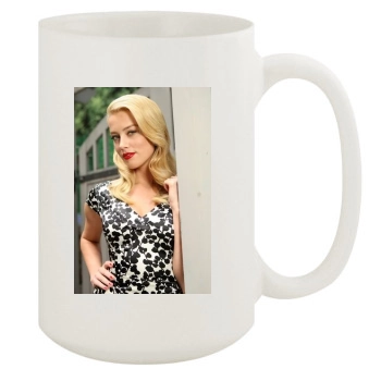 Amber Heard 15oz White Mug