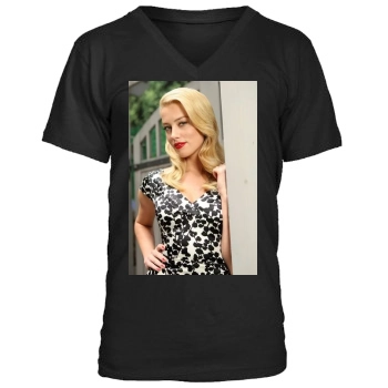 Amber Heard Men's V-Neck T-Shirt