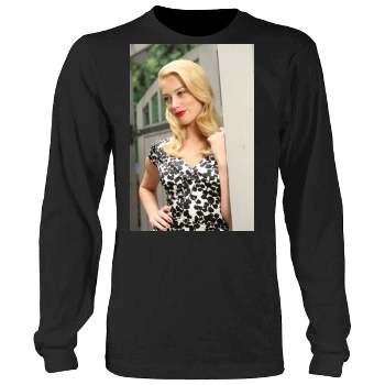 Amber Heard Men's Heavy Long Sleeve TShirt