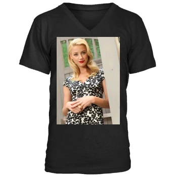 Amber Heard Men's V-Neck T-Shirt