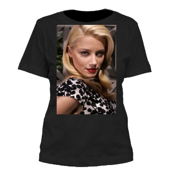 Amber Heard Women's Cut T-Shirt