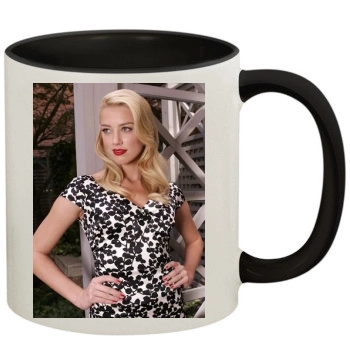 Amber Heard 11oz Colored Inner & Handle Mug