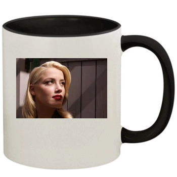 Amber Heard 11oz Colored Inner & Handle Mug