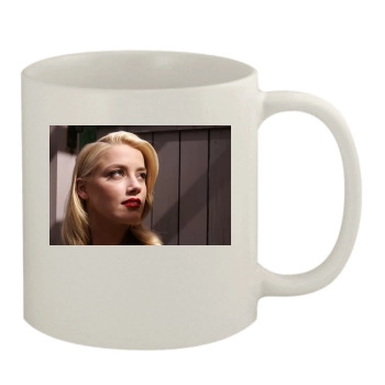 Amber Heard 11oz White Mug