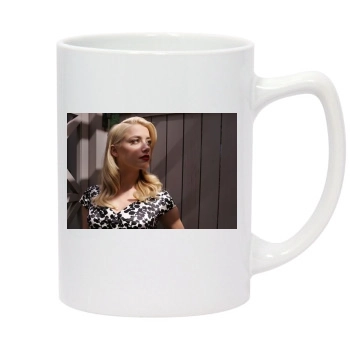 Amber Heard 14oz White Statesman Mug