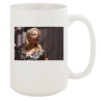 Amber Heard 15oz White Mug