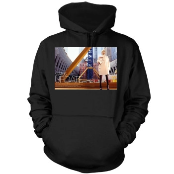 Amber Valletta Mens Pullover Hoodie Sweatshirt