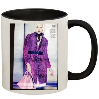 Amber Valletta 11oz Colored Inner & Handle Mug