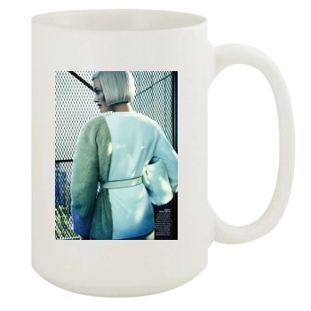 Amber Valletta 15oz White Mug