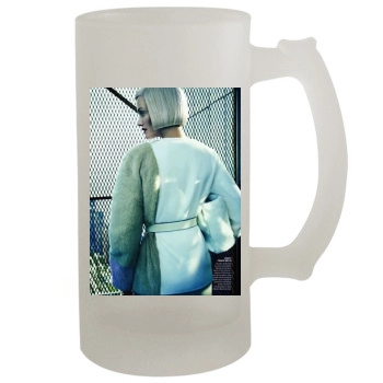 Amber Valletta 16oz Frosted Beer Stein