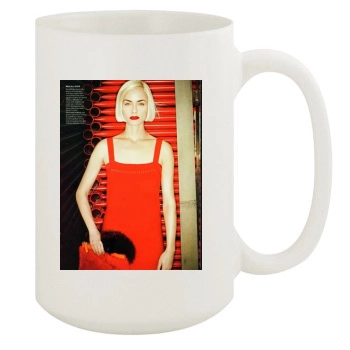 Amber Valletta 15oz White Mug