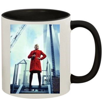 Amber Valletta 11oz Colored Inner & Handle Mug