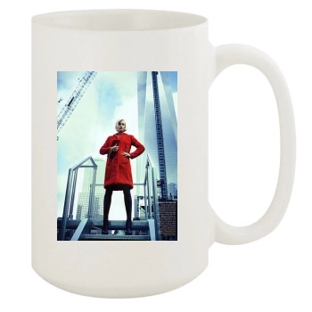 Amber Valletta 15oz White Mug